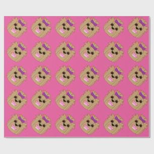 Papier Cadeau Amour de Yorkie