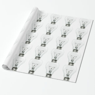 Papier Cadeau Ampoule