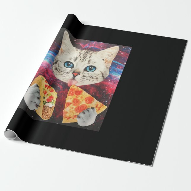 Papier Cadeau Amusant espace extra-atmosphérique Galaxy Mème de  (Déroulé)