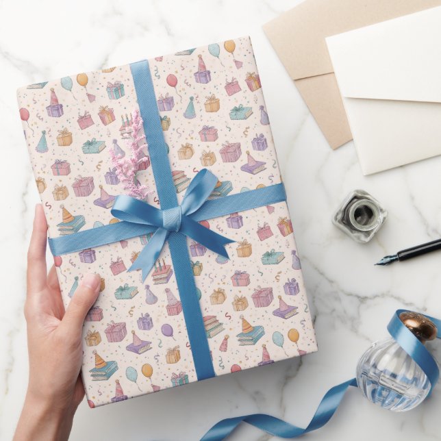 Papier Cadeau Amusant livre, Papier d'enveloppement pour enfants (Cadeaux)
