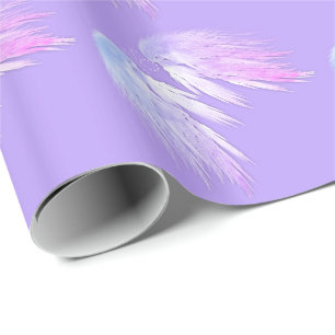 Papier Cadeau ANGE AILES Fée Purple Sweet 16
