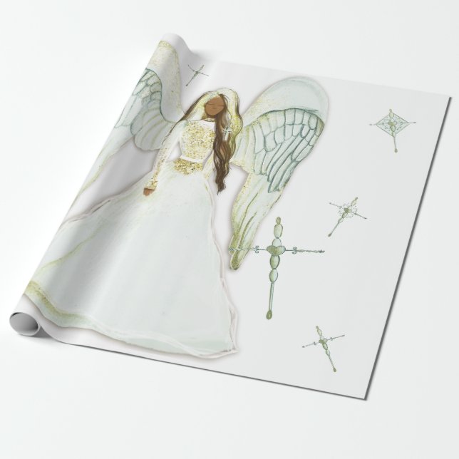 Papier Cadeau Angélique (Déroulé)