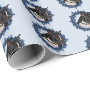 Papier Cadeau Animal de chien de Boston Terrier