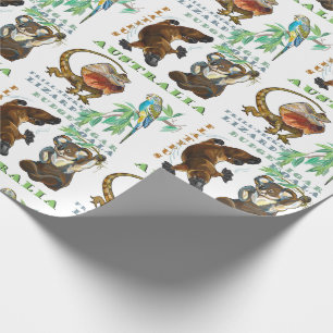Papier Cadeau animal unique en Australie