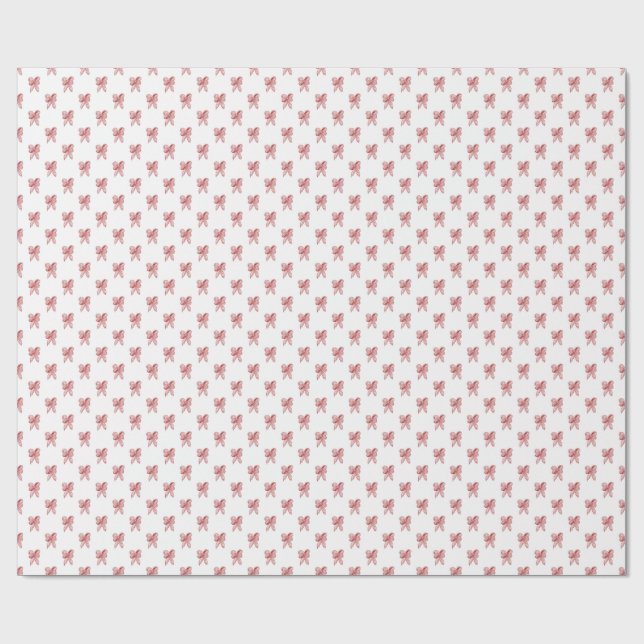Papier Cadeau Animated Christmas bow (Plat)