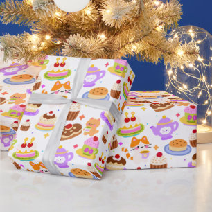 Papier Cadeau Animaux Mignons (LIS CI-DESSOUS)