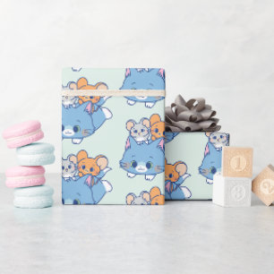 Papier Cadeau Anime Tom, Jerry et Tuffy