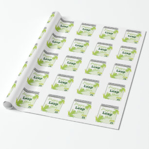Papier Cadeau Année bissextile 29 février heureux