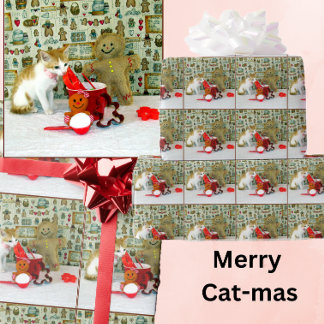 Papier Cadeau Annie's Gingerbread Cookies - Chat / Kitten