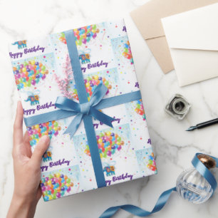 Papier Cadeau Anniversaire