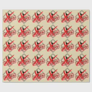 Papier Cadeau Anniversaire Apocalypse Zombie Halloween Biohaza