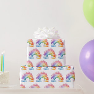 Papier Cadeau Anniversaire de enfant Motif Rainbow