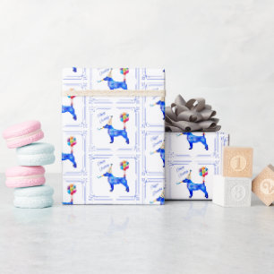 Papier Cadeau Anniversaire de Jack Russell Terrier