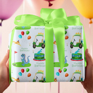Papier Cadeau Anniversaire de naissance heureux pour enfants sur