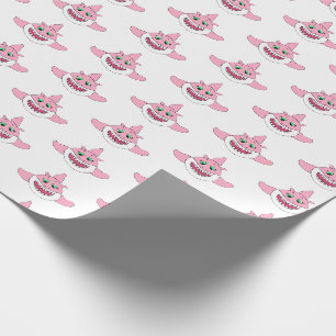 Papier Cadeau Anniversaire de requin de bébé