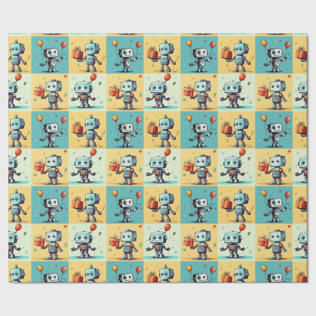 Papier Cadeau Anniversaire de Robo (Couture)