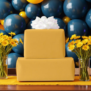 Papier Cadeau Anniversaire Jaune 