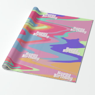 Papier Cadeau Anniversaire Super personnalisable