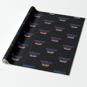 Papier Cadeau Anti-Trump - Journalistes contre Trump
