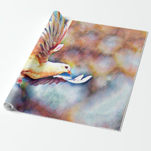 Papier Cadeau aquarell dove