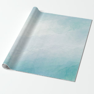 Papier Cadeau Aquarelle bleue