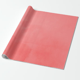 Papier Cadeau Aquarelle de corail vivant