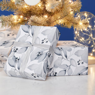 Papier Cadeau Aquarelle hiver Folio Noël