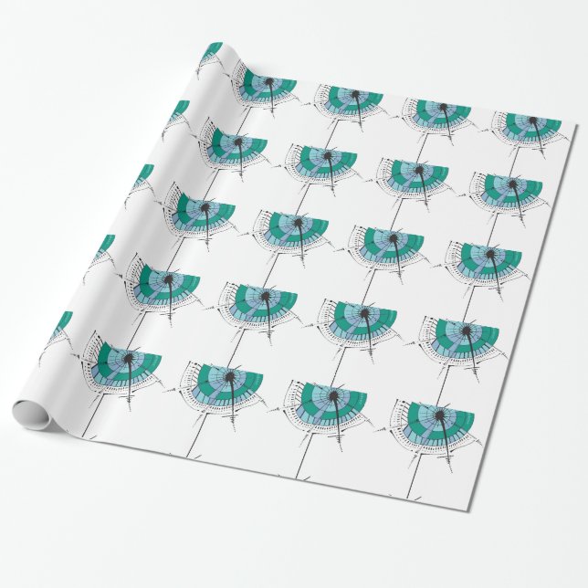 Papier Cadeau Araignée bitsy d'Itsy (Déroulé)