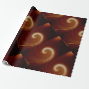 Papier Cadeau Arbre Brown foncé
