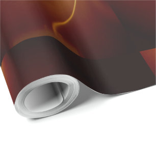 Papier Cadeau Arbre Brown foncé