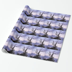 Papier Cadeau Arbre crépusculaire