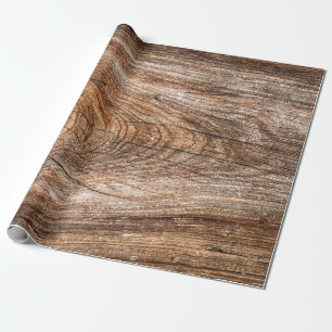 Papier Cadeau Arbre texture bois massif brut