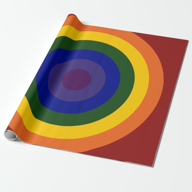 Papier Cadeau Arc-en-ciel (Déroulé)