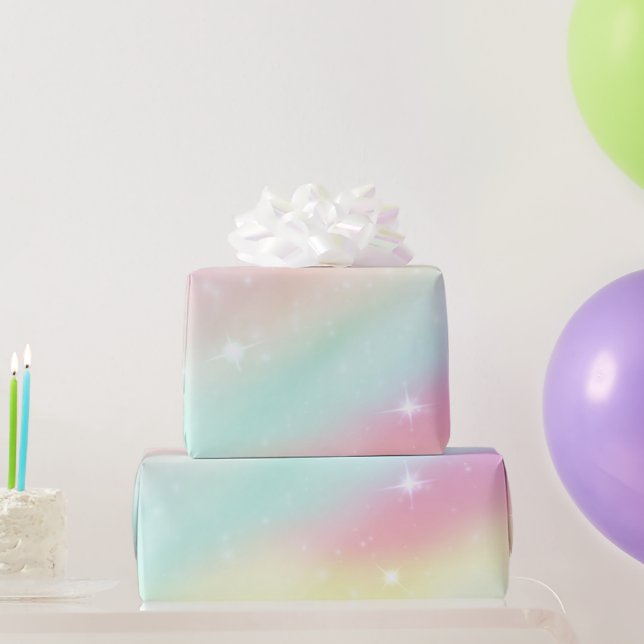 Papier Cadeau Arc-en-ciel (Cadeaux de fête)