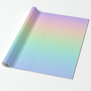 Papier Cadeau Arc-en-ciel pastel