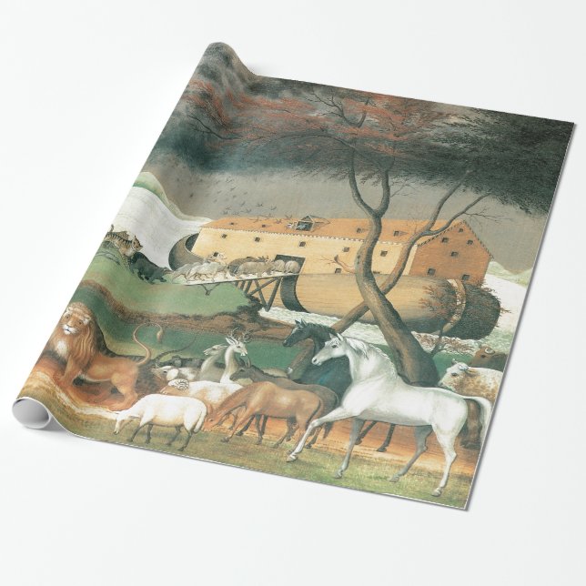 Papier Cadeau Arche de Noé (Déroulé)
