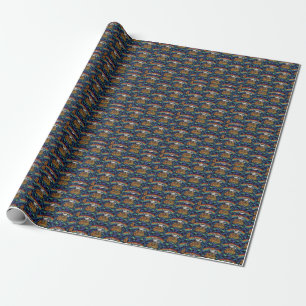Papier Cadeau Arche de Noé avec Saint-Esprit