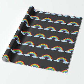 Papier Cadeau Arcs-en-ciel Colorés Autisme Sensibilisation Autis