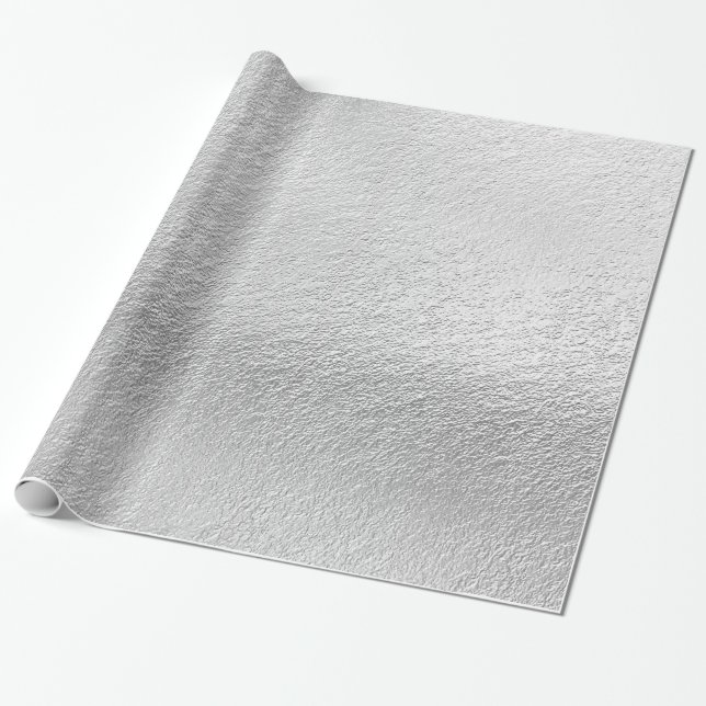 Papier Cadeau Argent déchiré (Déroulé)