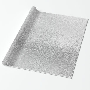 Papier Cadeau Argent écrasé