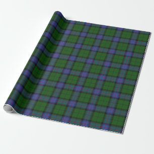 Papier Cadeau Armstrong Clan Tartan Scottish Plaid Motif