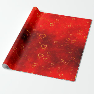 Papier Cadeau Arrière - plan d'amour sur