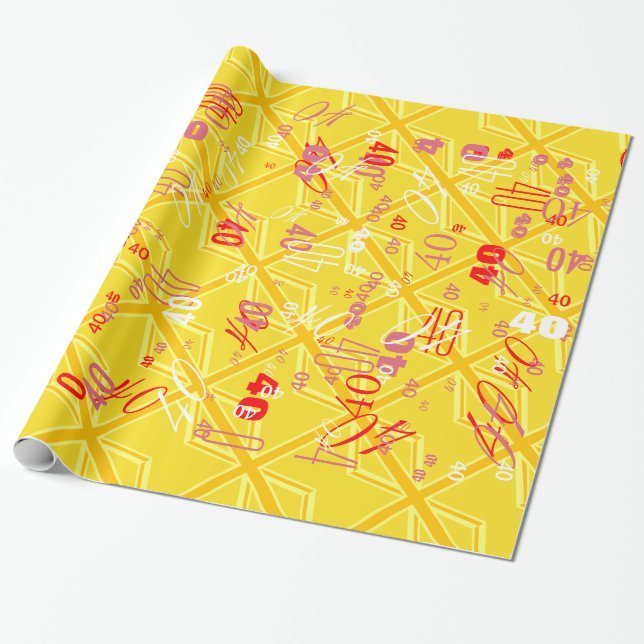 Papier Cadeau Arrière - plan du drapeau britannique Union Jack j (Déroulé)