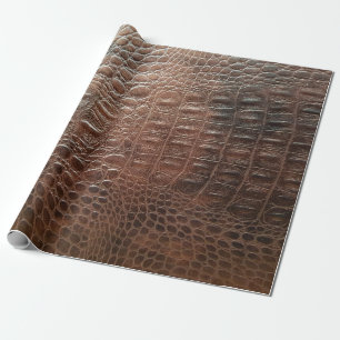 Papier Cadeau Arrière-plan en cuir véritable texture, embo