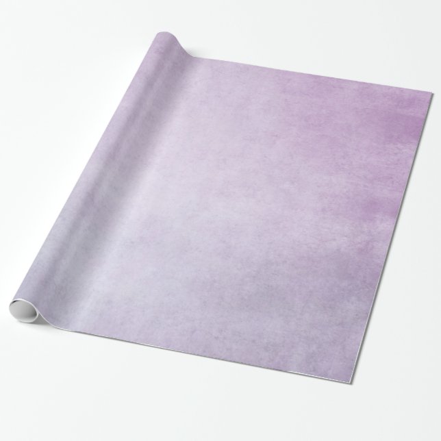 Papier Cadeau Arrière - plan personnalisé par aquarelle pourpre (Déroulé)