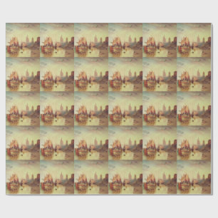 Papier Cadeau Arrivée d'un paquebot par Joseph Turner