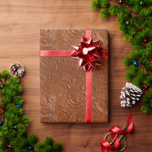 Papier Cadeau Art Brown occidental