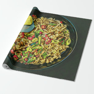 Papier Cadeau Art Japonais Pour Les Amateurs De Nourriture