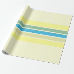 Papier Cadeau art moderne rayures