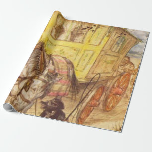 Papier Cadeau Arthur Rackham - Le Vent Dans Les Saules